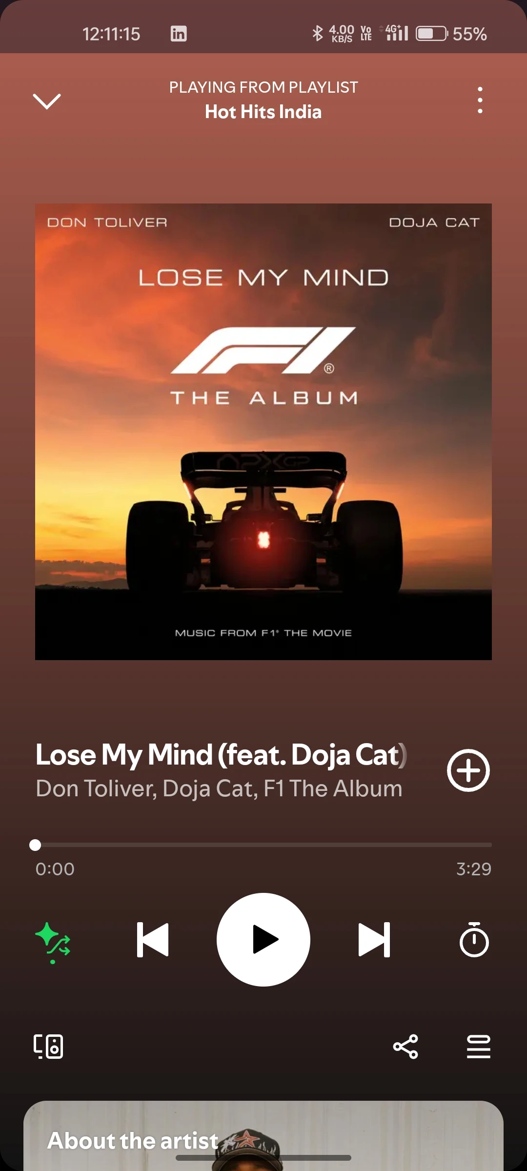 Choose Spotify Track